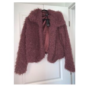 Torrid Sherpa Cropped Jacket